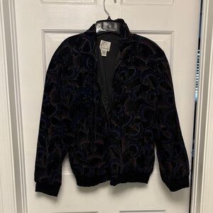 Gant Black Jacket with Unique Design